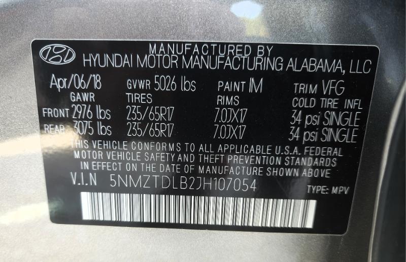 Hyundai Santa Fe Sport 2.4 AWD 2018