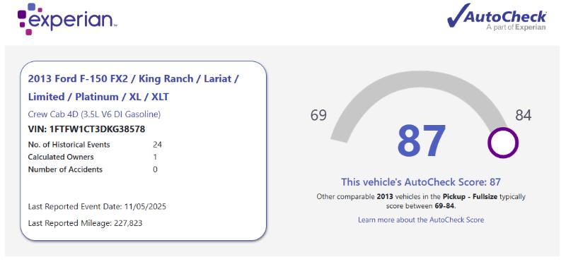 Ford F-150 Lariat 2013