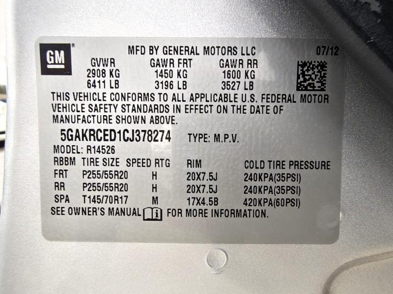 Buick Enclave Leather FWD 2012