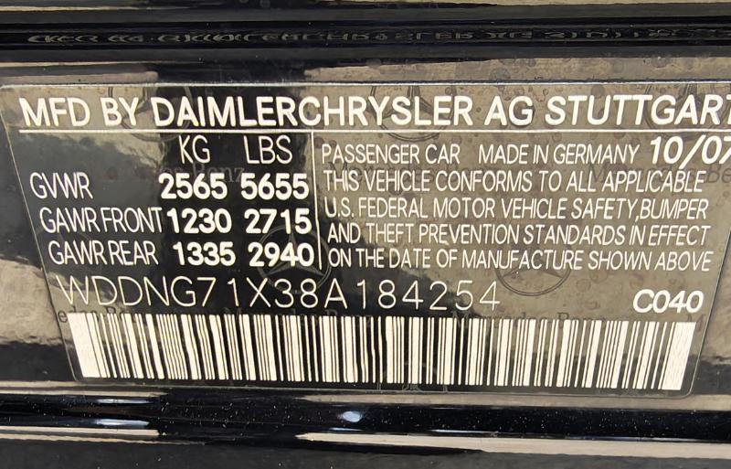 Mercedes-Benz S-Class S550 2008