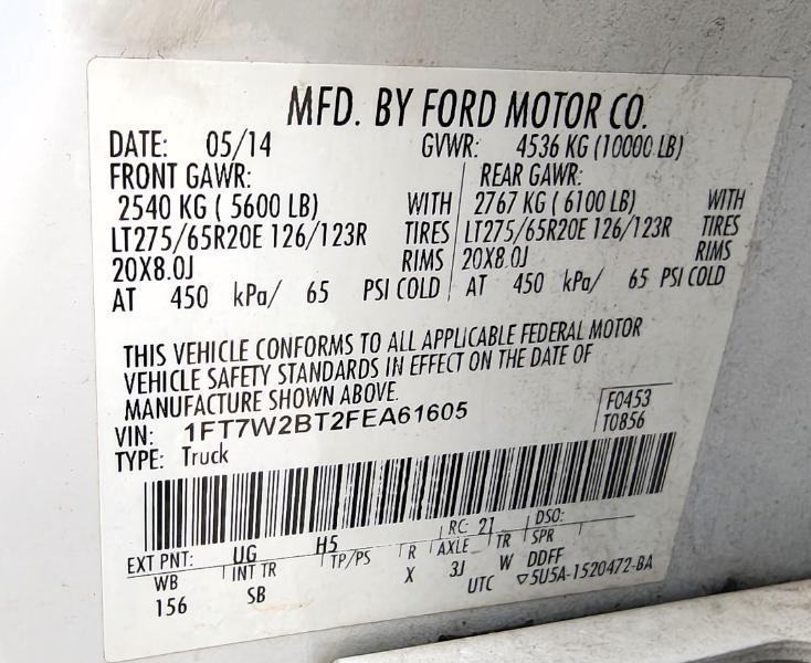 Ford F-250 SD King Ranch Crew Cab 4WD 2015