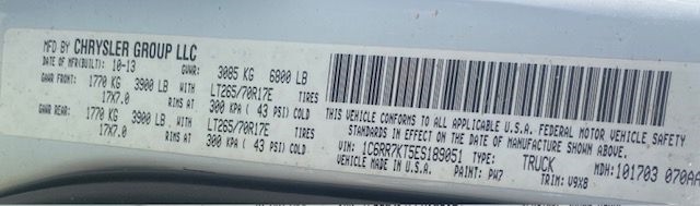 RAM 1500 Tradesman Crew Cab SWB 4WD 2014