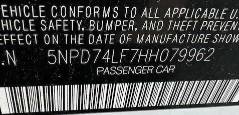 Hyundai Elantra SE 6AT 2017