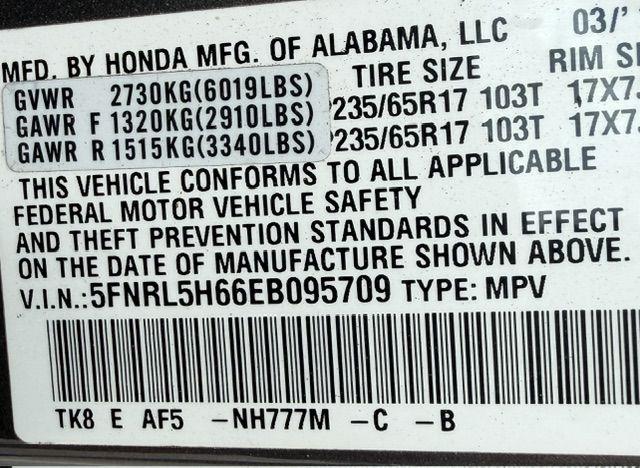 Honda Odyssey EX-L 2014