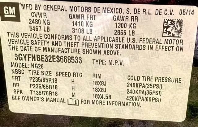 Cadillac SRX Luxury Collection FWD 2014 Cadillac SRX Luxury Collection FWD 2014