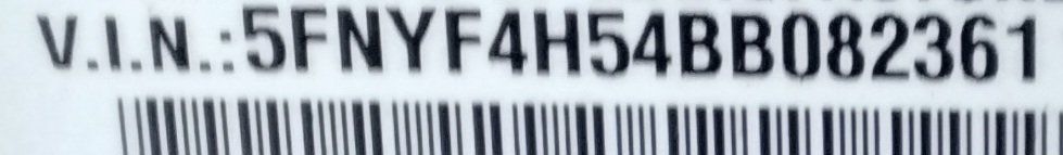 Honda Pilot EX-L 4WD 5-Spd AT 2011