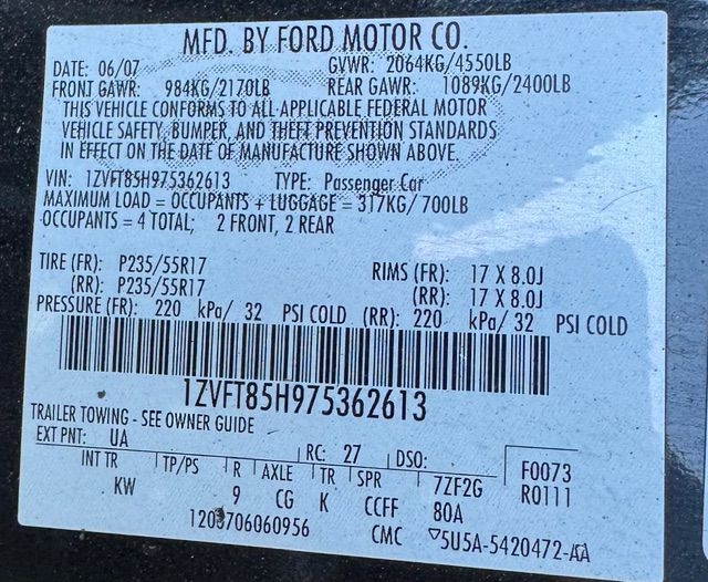 Ford Mustang GT Deluxe Convertible 2007