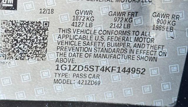 Chevrolet Malibu LT 2019