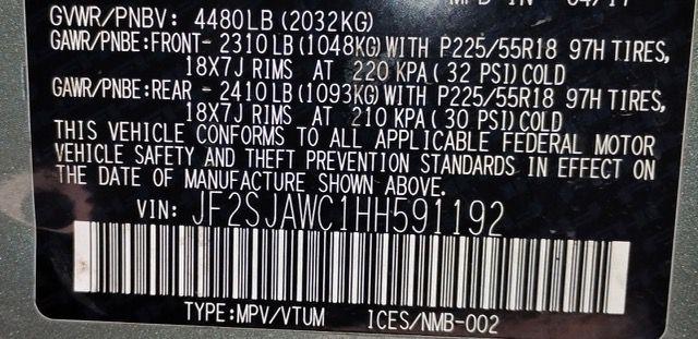 Subaru Forester 2.5i Touring 2017