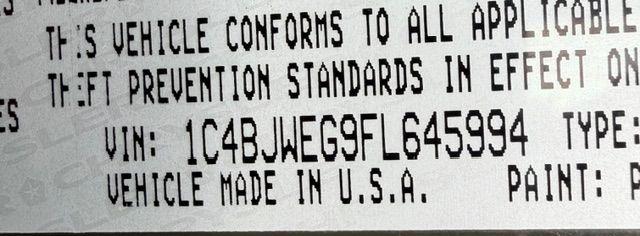 Jeep Wrangler Unlimited Sahara 4WD 2015