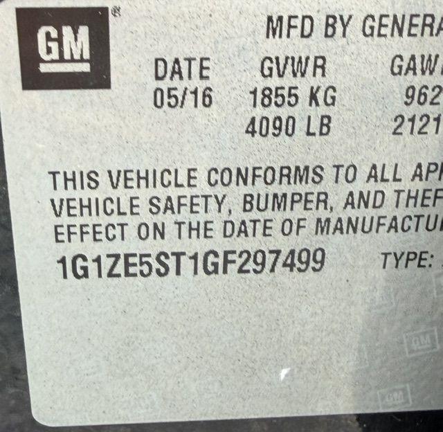 Chevrolet Malibu 1LT 2016