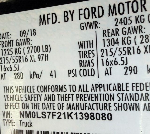 Ford Transit Connect Cargo Van XLT LWB w/Rear Liftgate 2019