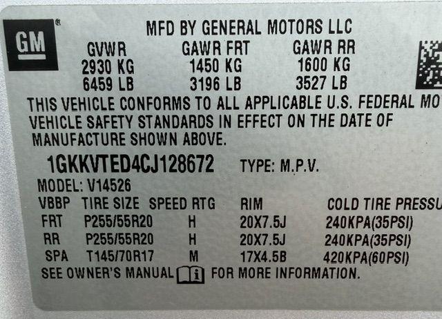 GMC Acadia Denali AWD 2012