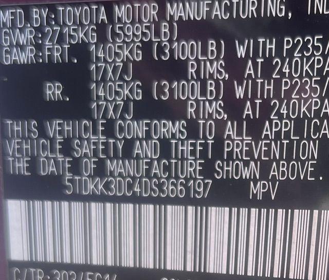 Toyota Sienna LE FWD 8-Passenger V6 2013