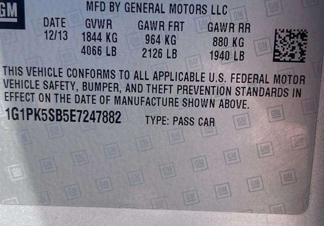 Chevrolet Cruze ECO Manual 2014