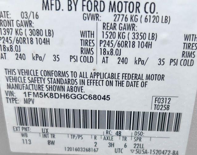 Ford Explorer XLT 4WD 2016