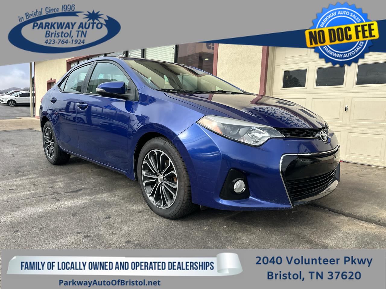 2015 Toyota Corolla S Plus