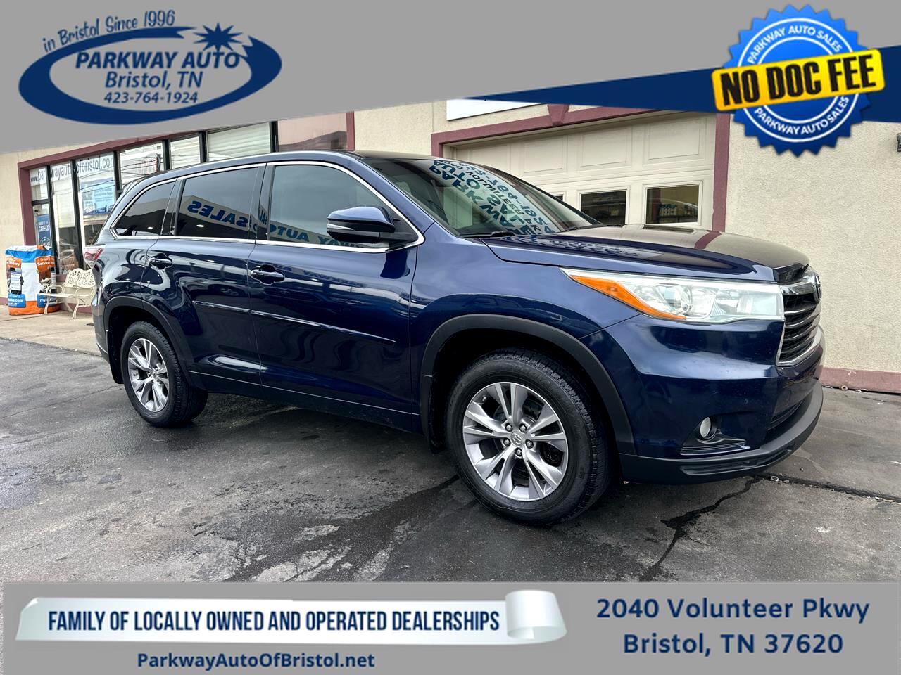 Toyota Highlander LE AWD V6 2015