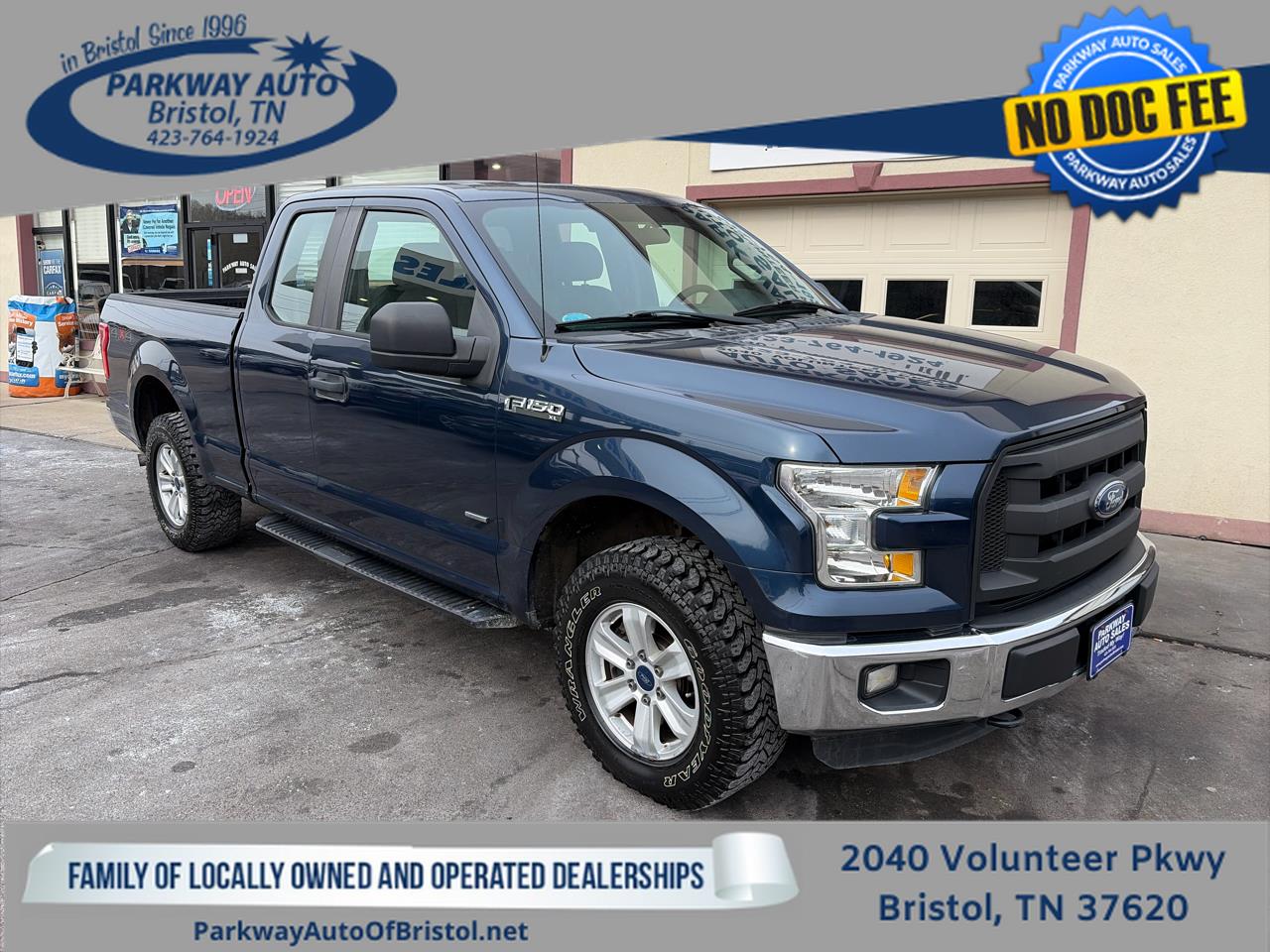 2016 Ford F-150 4WD SuperCab 145" XL