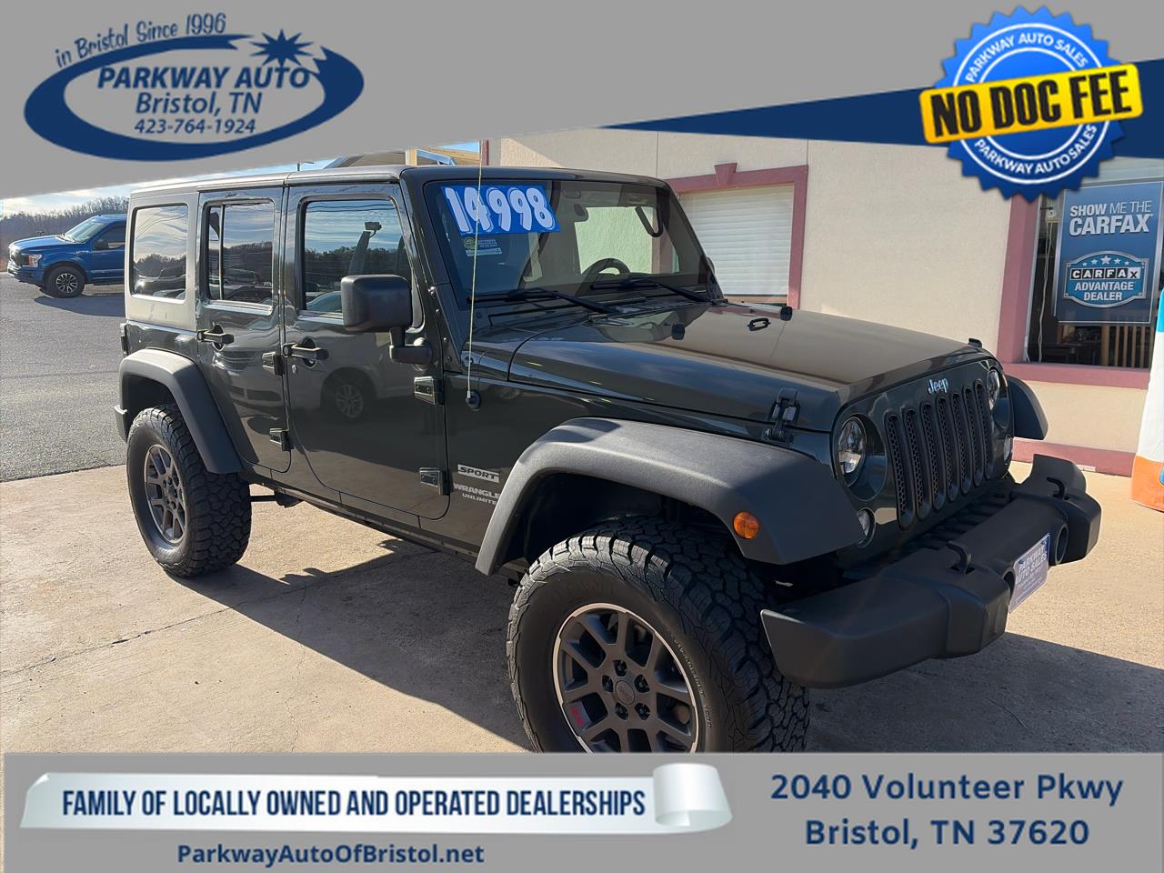 Jeep Wrangler Unlimited Sport 4WD 2015