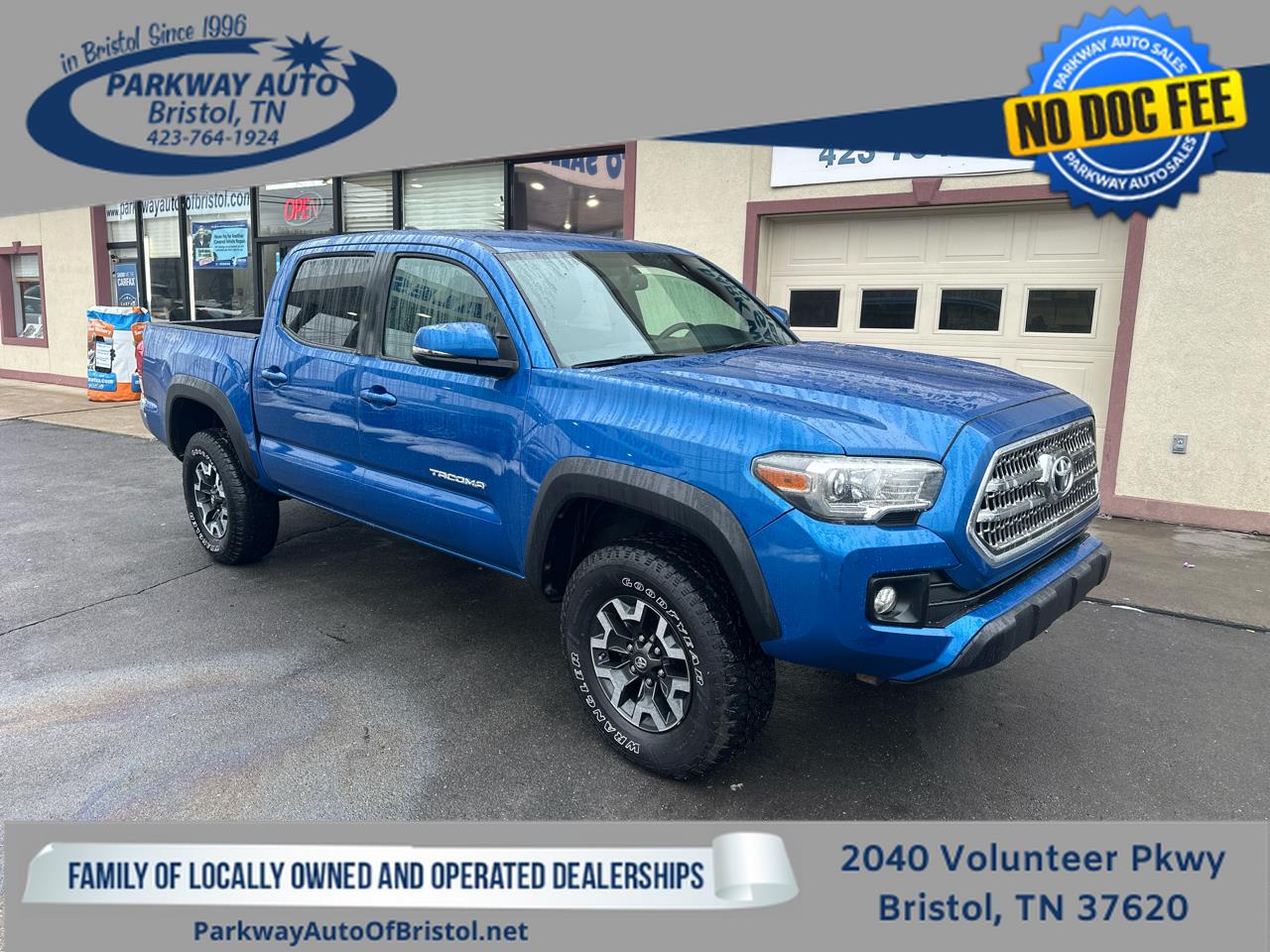 Toyota Tacoma SR5 Double Cab Long Bed V6 6AT 4WD 2016