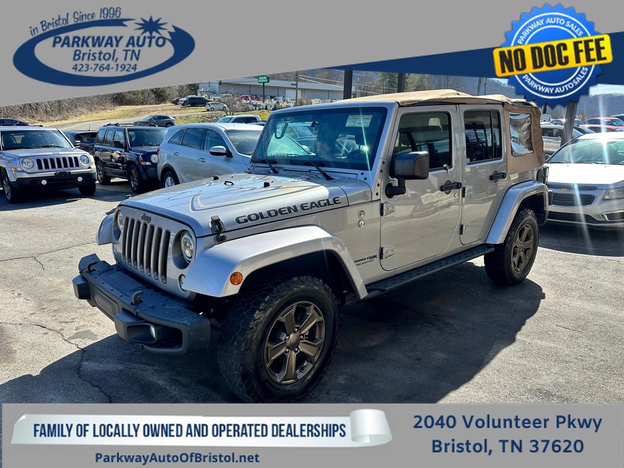 Jeep Wrangler Golden Eagle  2018
