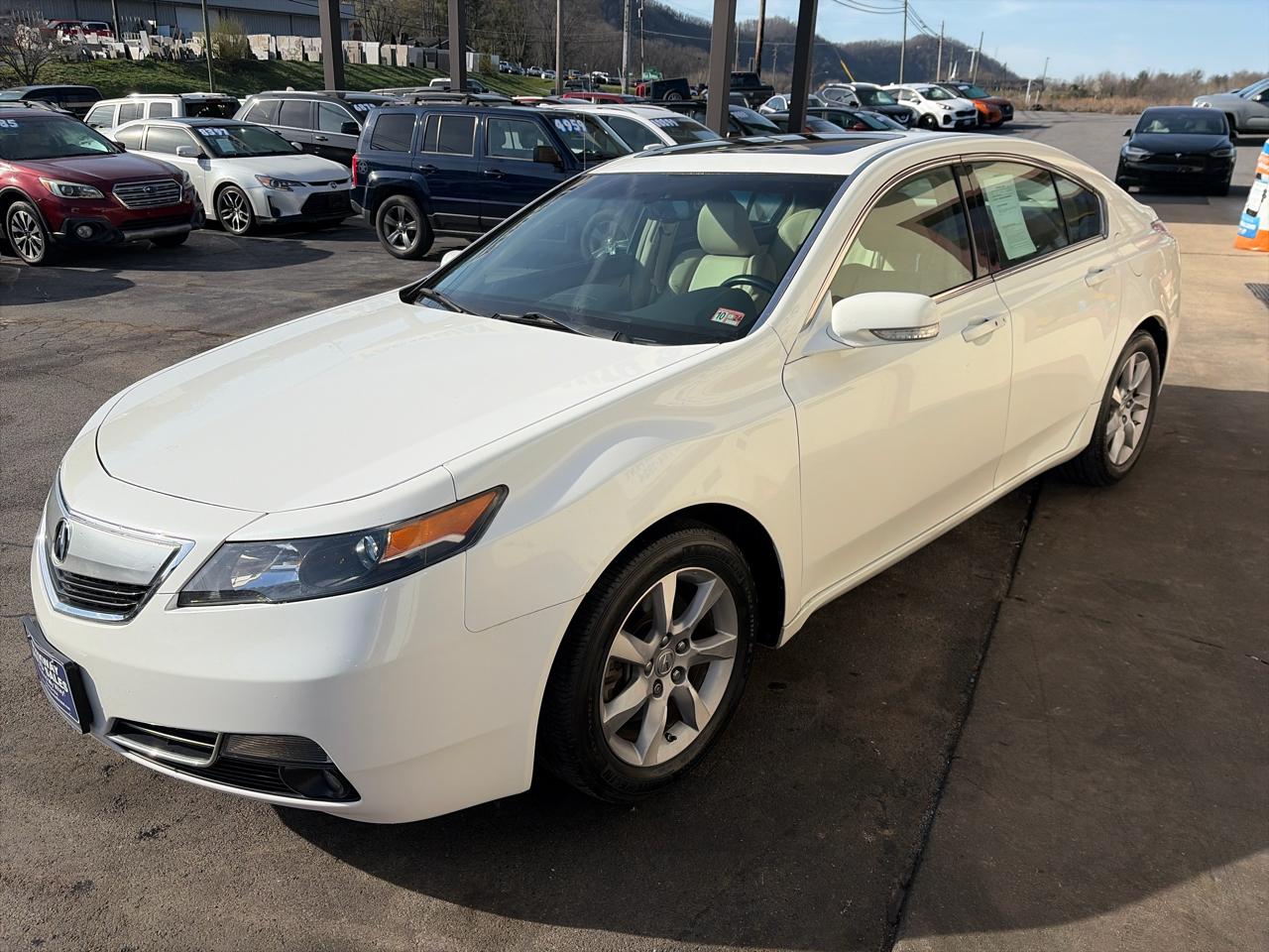 Acura TL 6-Speed AT with Tech Package and 18-In. WP 2012