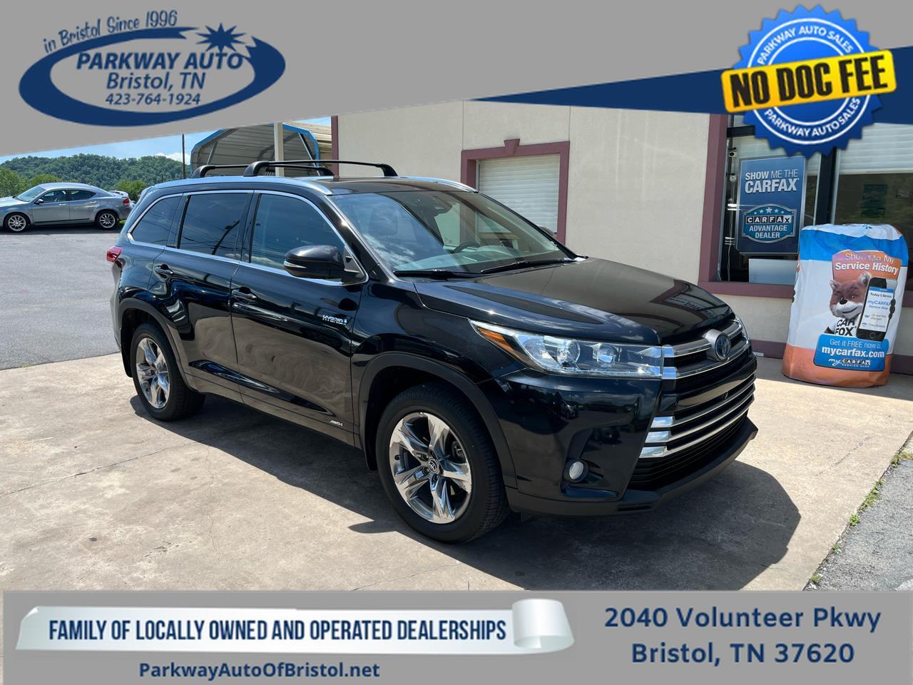 Toyota Highlander Hybrid Limited AWD 2018
