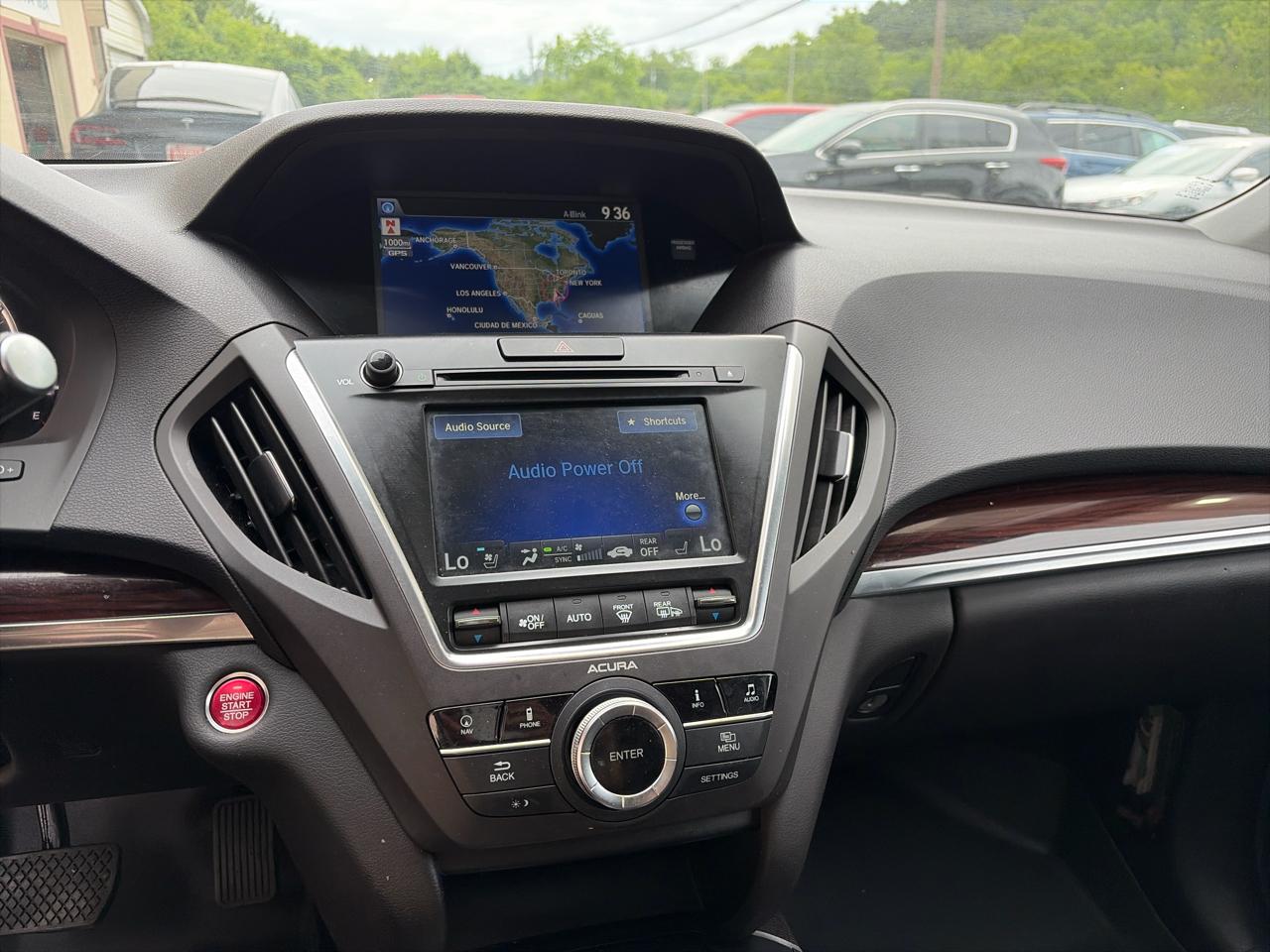 Acura MDX 9-Spd AT SH-AWD w/Advance and Entertainment 2016