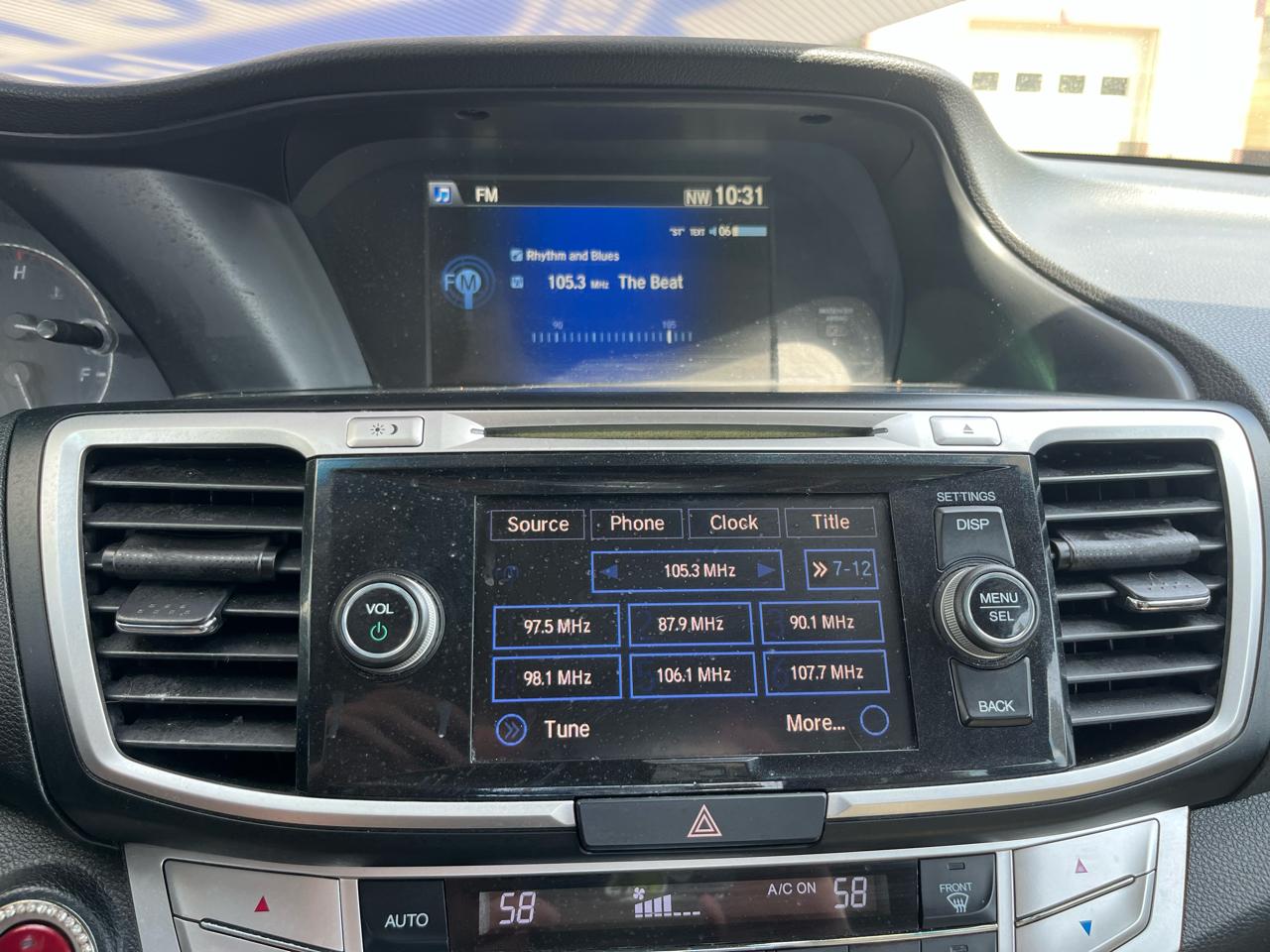 Honda Accord EX-L Coupe CVT 2015