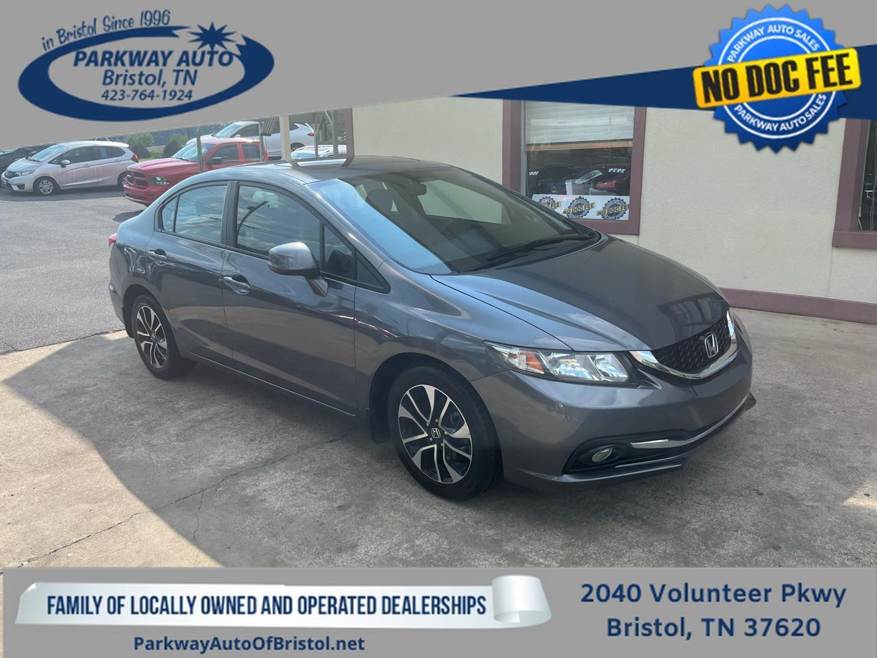 2013 Honda Civic EX-L Sedan 5-Speed AT