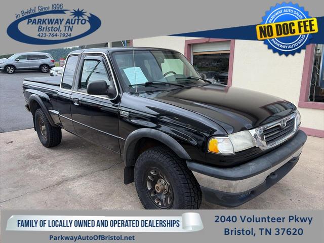 Black 1999 Mazda B-Series Pickup Truck 5-Speed Manual