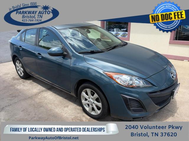 Blue 2011 Mazda MAZDA3 Sedan Front-Wheel Drive Automatic