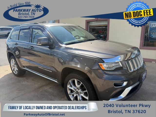 Gray 2015 Jeep Grand Cherokee SUV / Crossover Four-Wheel Drive Automatic