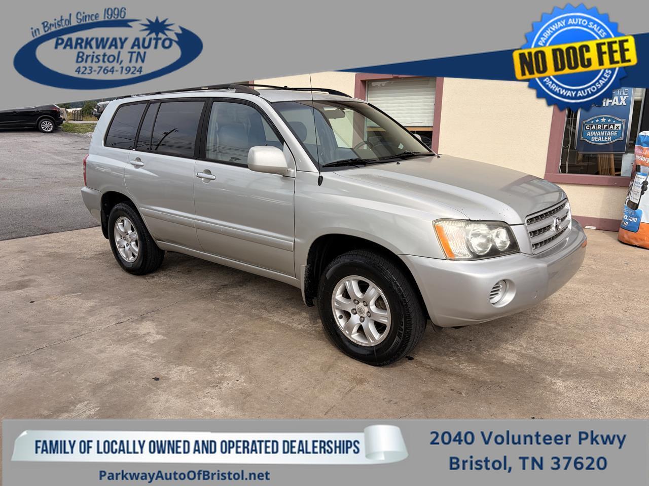 Toyota Highlander Limited V6 4WD 2003