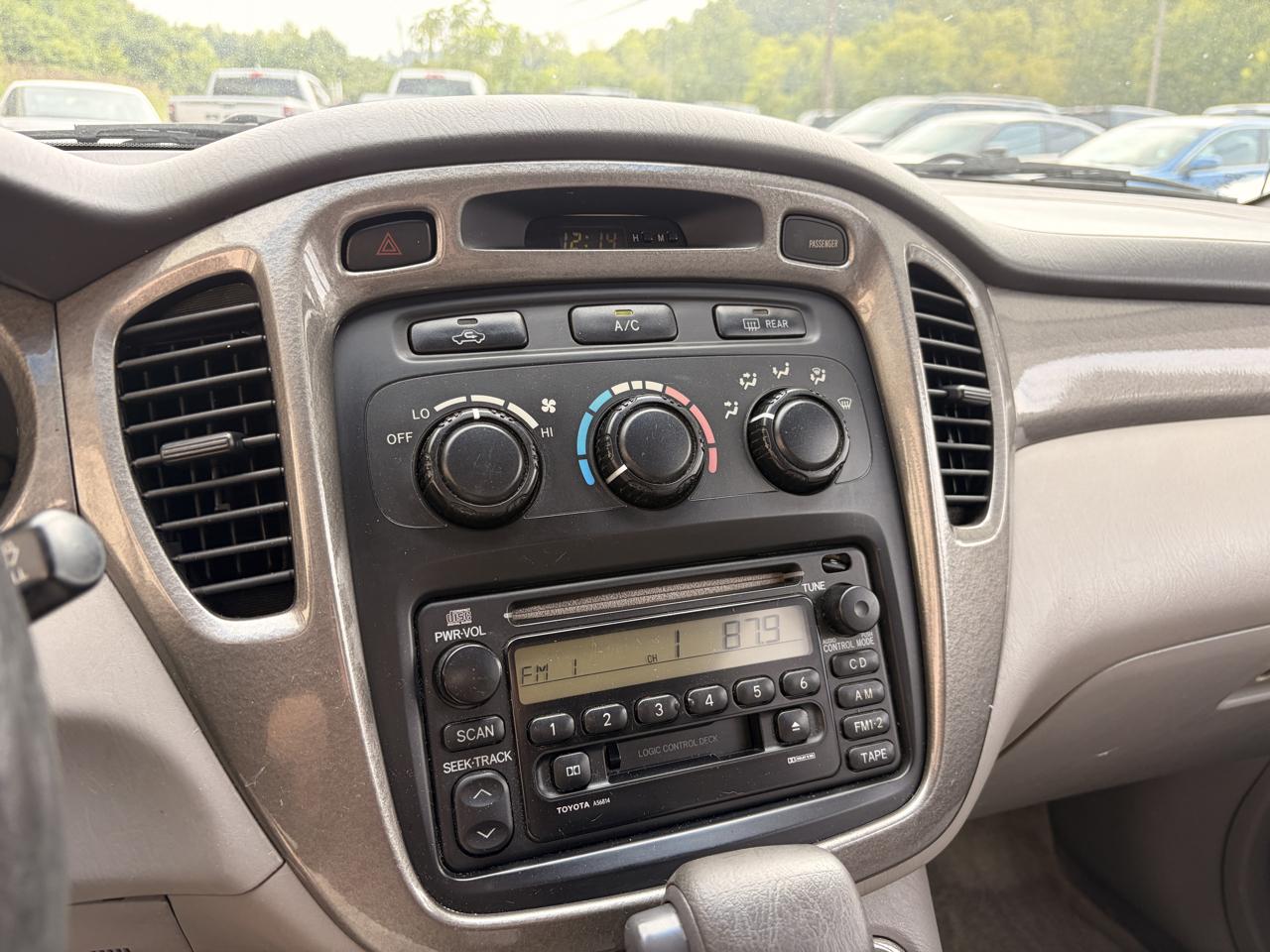Toyota Highlander Limited V6 4WD 2003