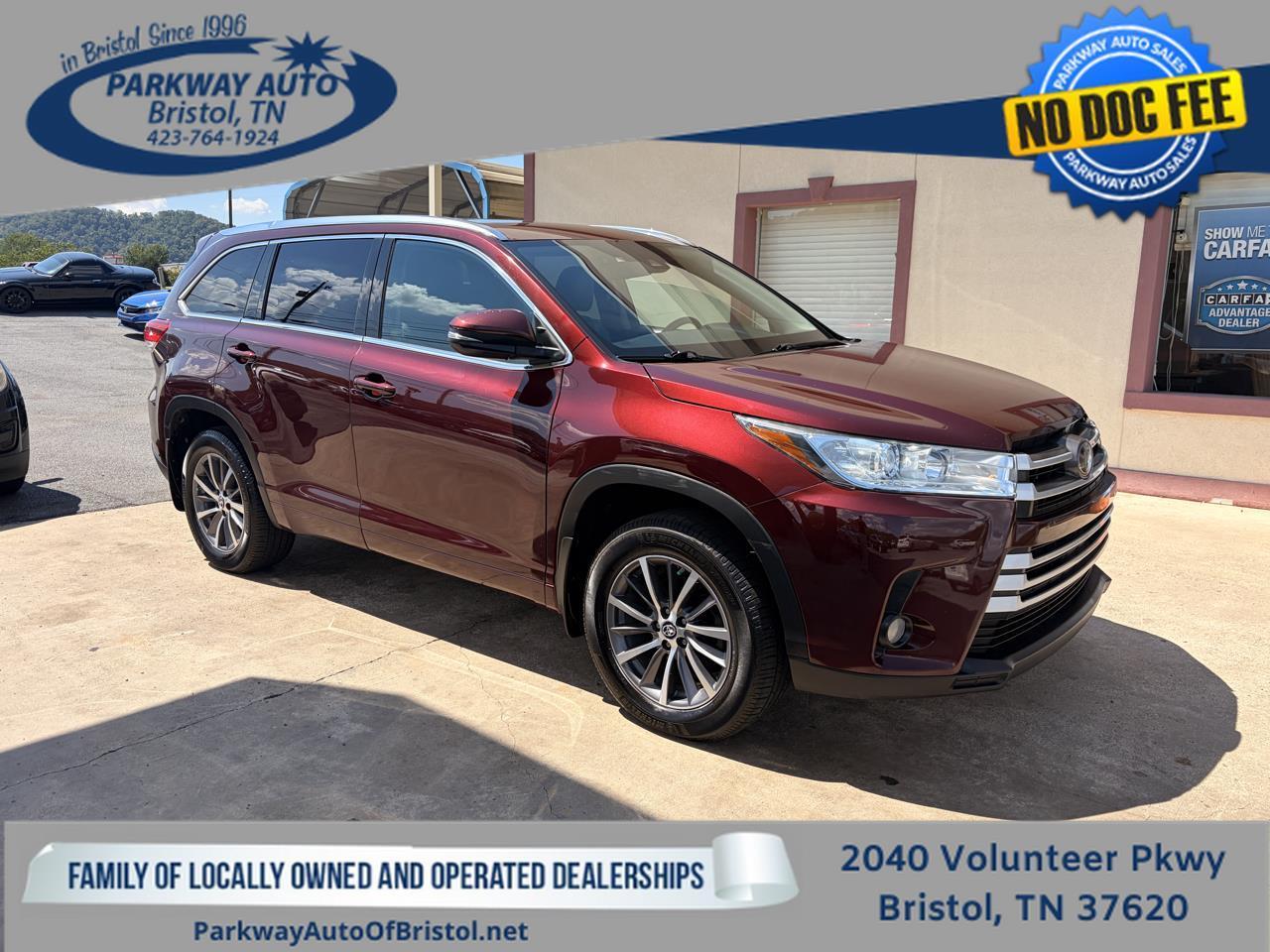 Toyota Highlander SE AWD V6 2018