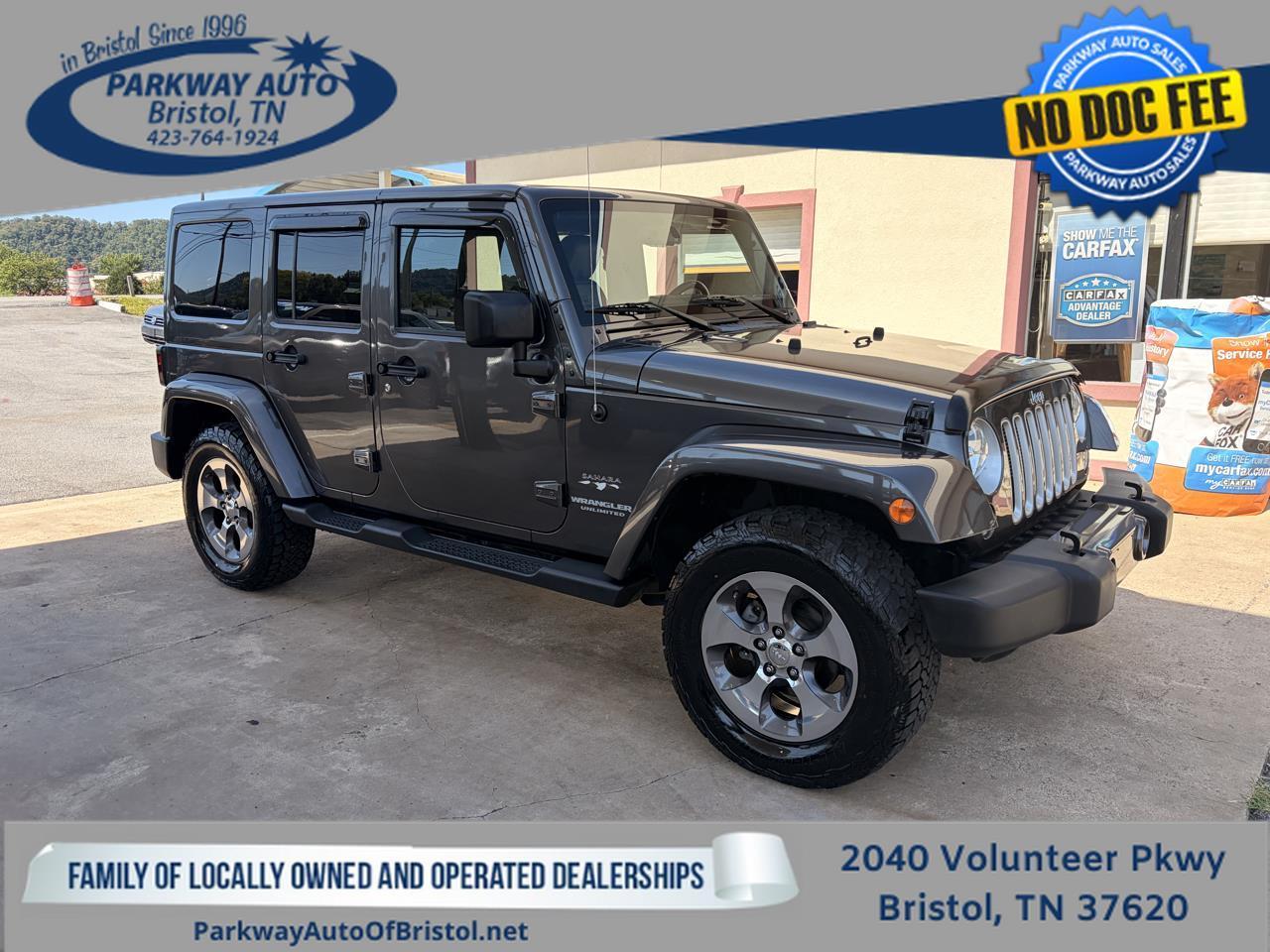 Jeep Wrangler Unlimited Sahara 4WD 2017