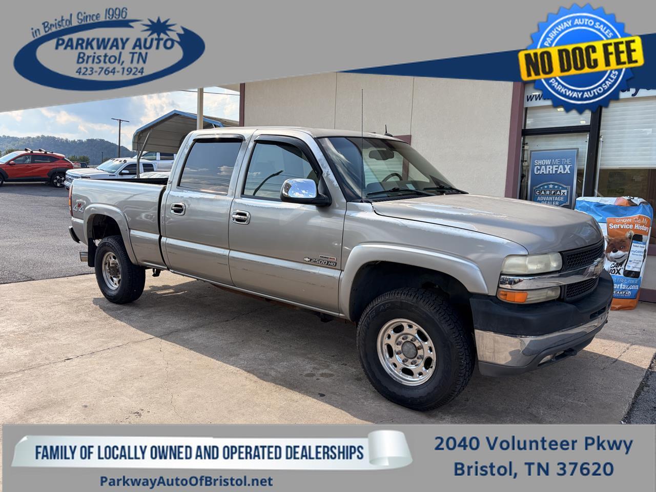Chevrolet Silverado 2500HD Crew Cab Long Bed 4WD 2002