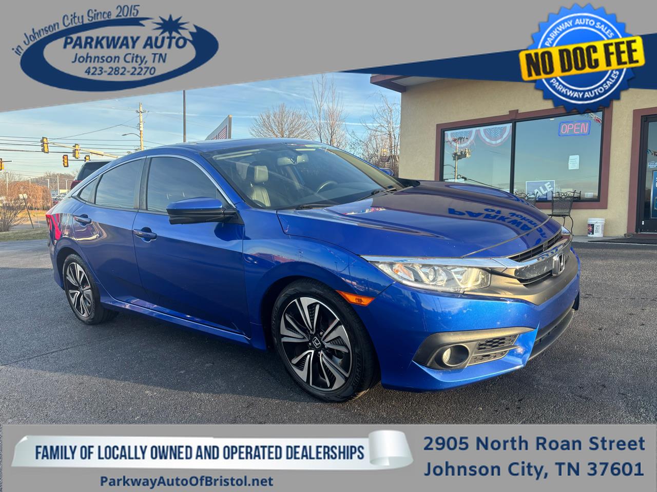 Honda Civic EX-TL Sedan CVT 2018