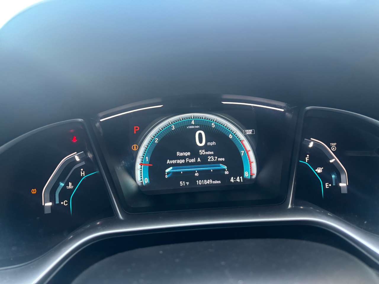 Honda Civic EX-TL Sedan CVT 2018