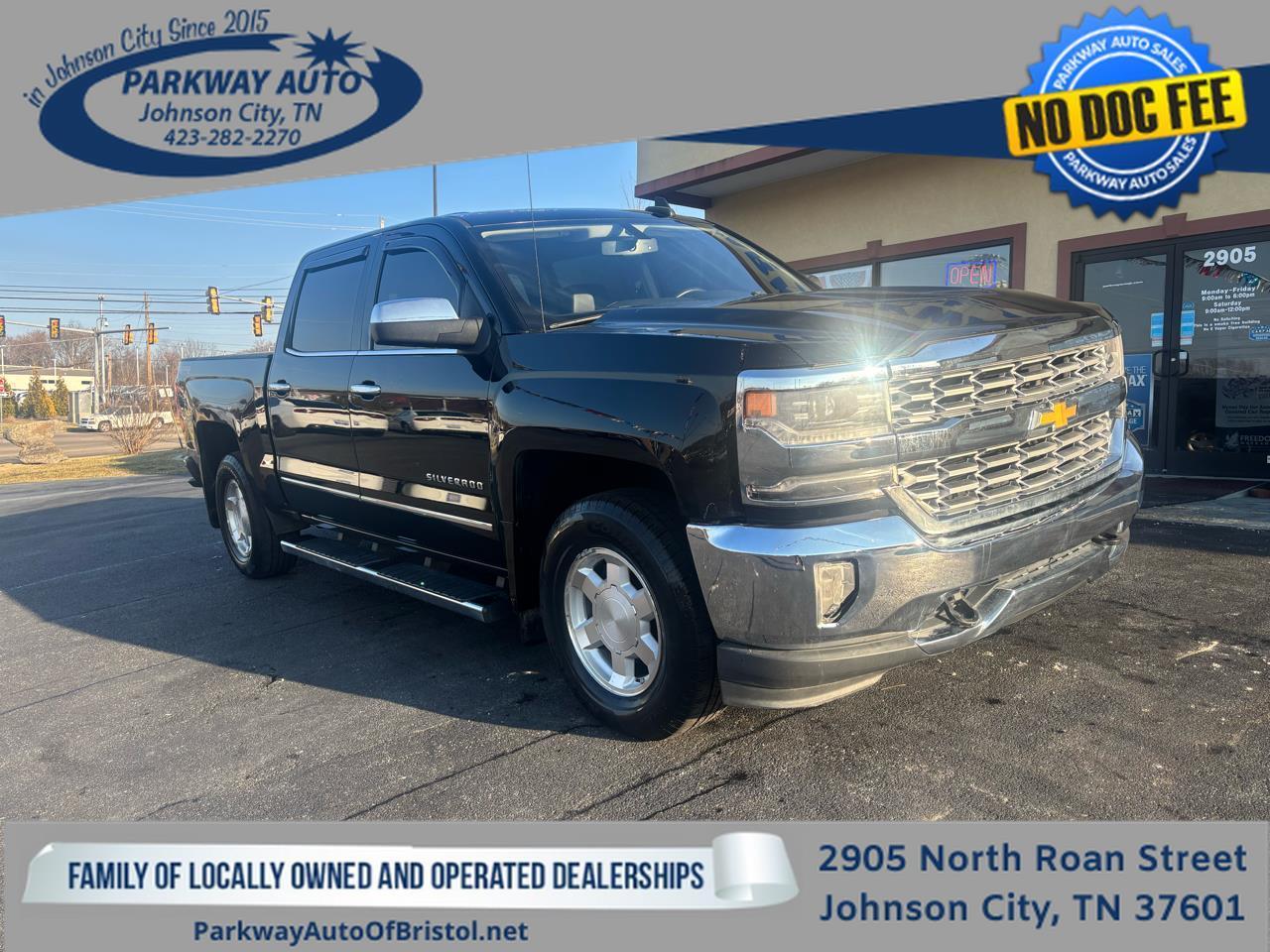 2016 Chevrolet Silverado 1500 LTZ Crew Cab 4WD