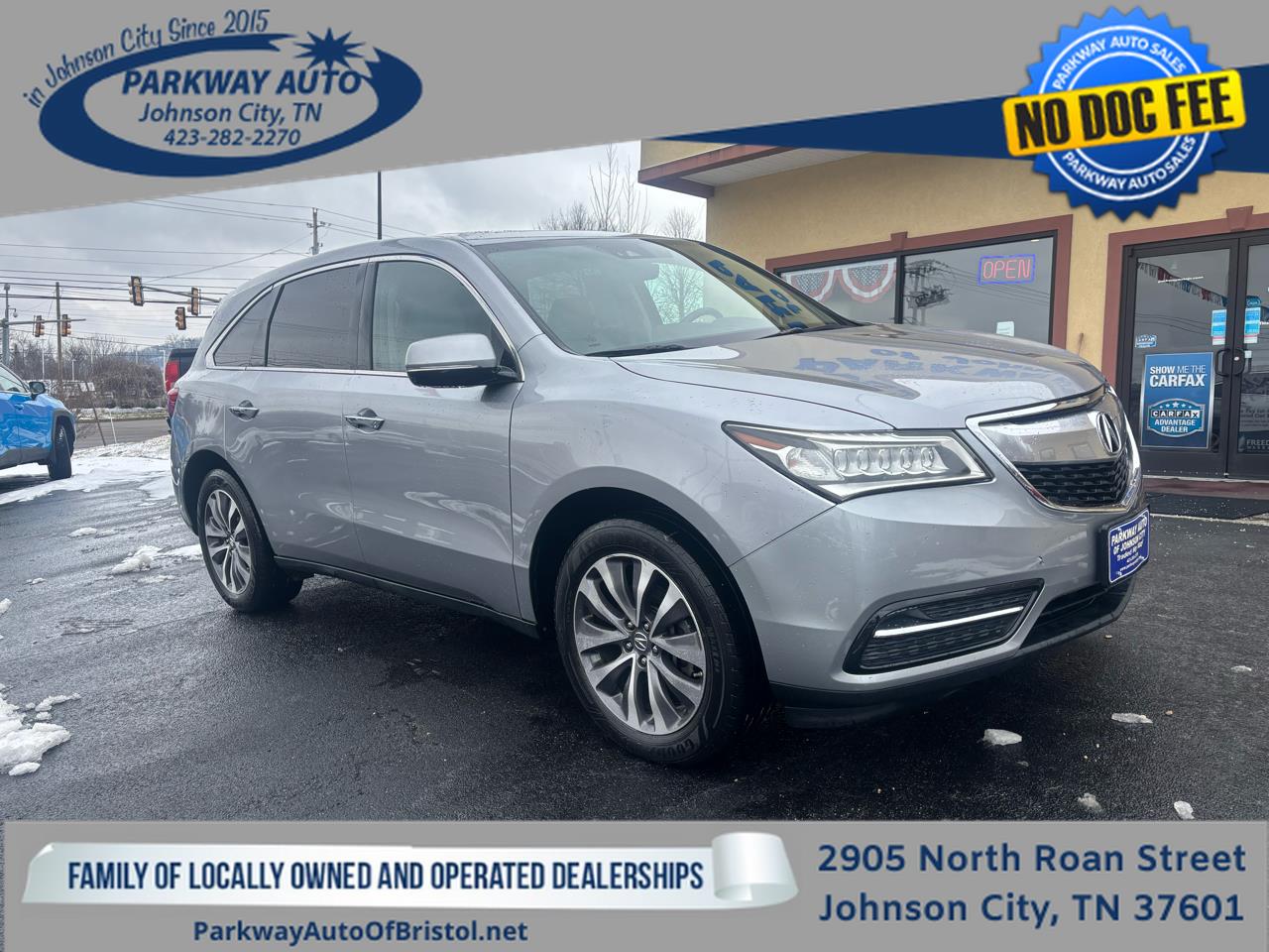 Acura MDX SH-AWD 9-Spd AT w/Tech Package 2016