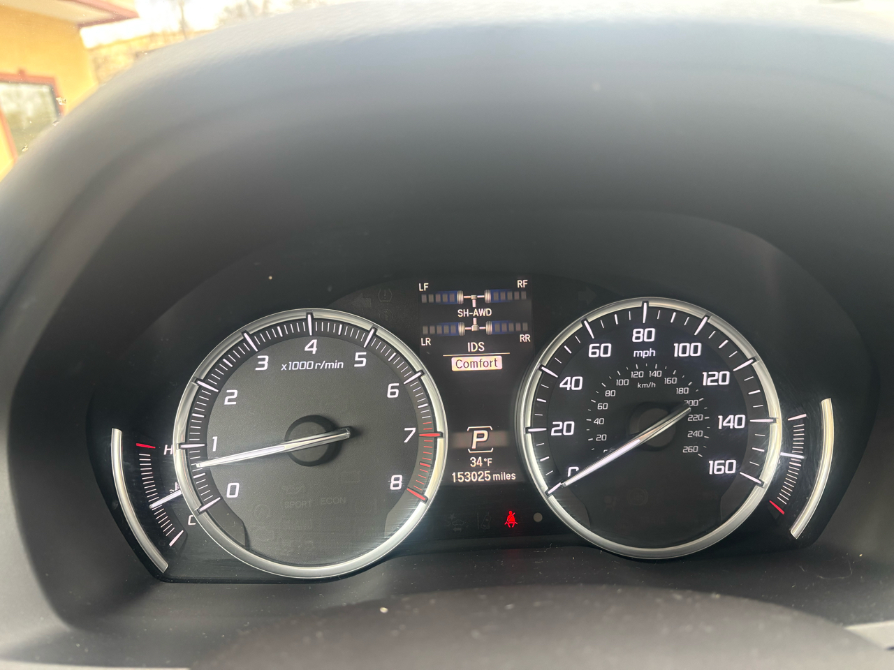 Acura MDX SH-AWD 9-Spd AT w/Tech Package 2016