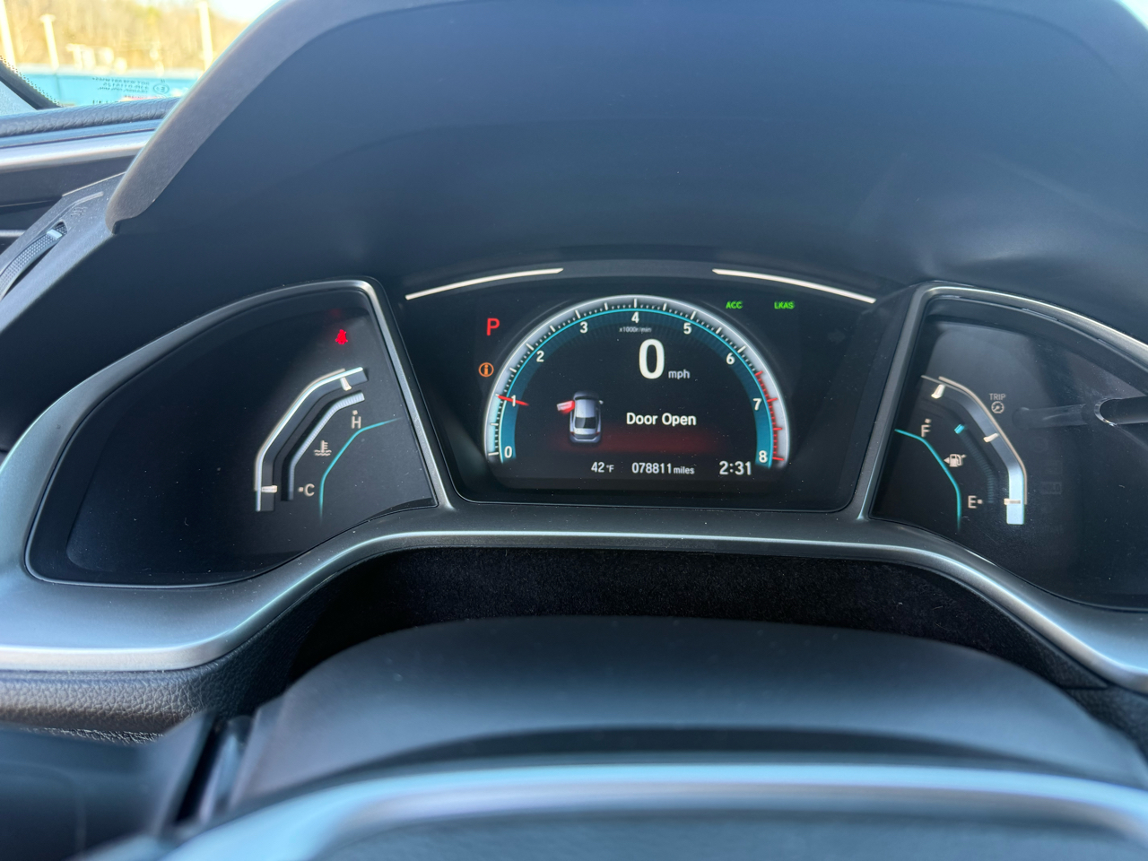 Honda Civic EX-T Honda Sensing Sedan CVT 2017