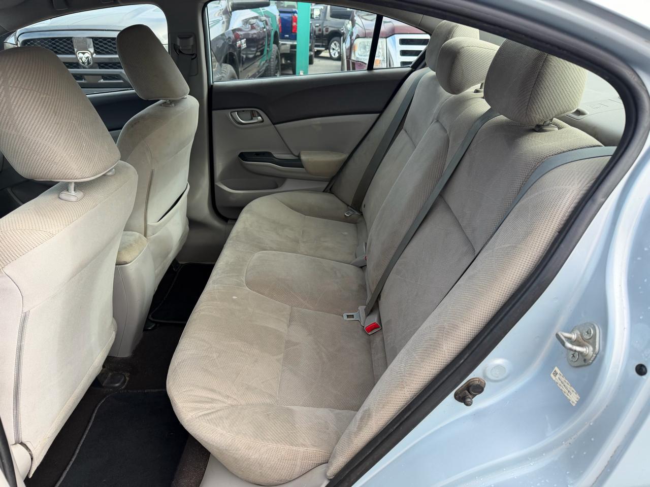 Honda Civic LX Sedan 5-Speed AT 2012