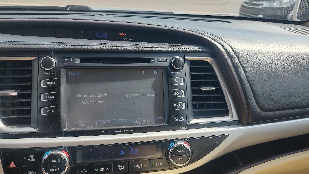Toyota Highlander XLE AWD V6 2016