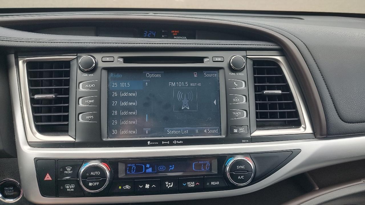 Toyota Highlander XLE AWD V6 2018