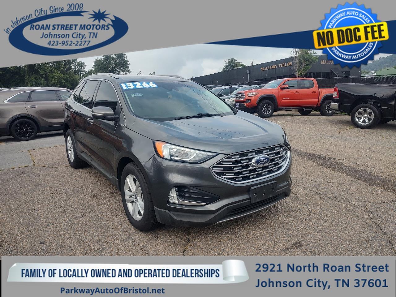 Gray 2019 Ford Edge SUV / Crossover Front-Wheel Drive Automatic
