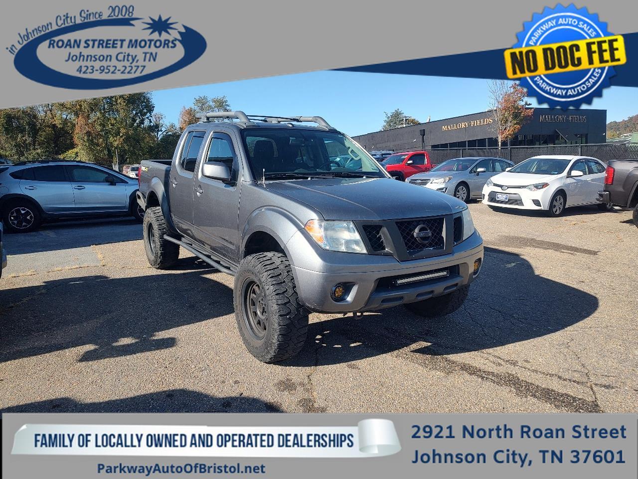 Gray 2017 Nissan Frontier Pickup Truck Four-Wheel Drive Automatic